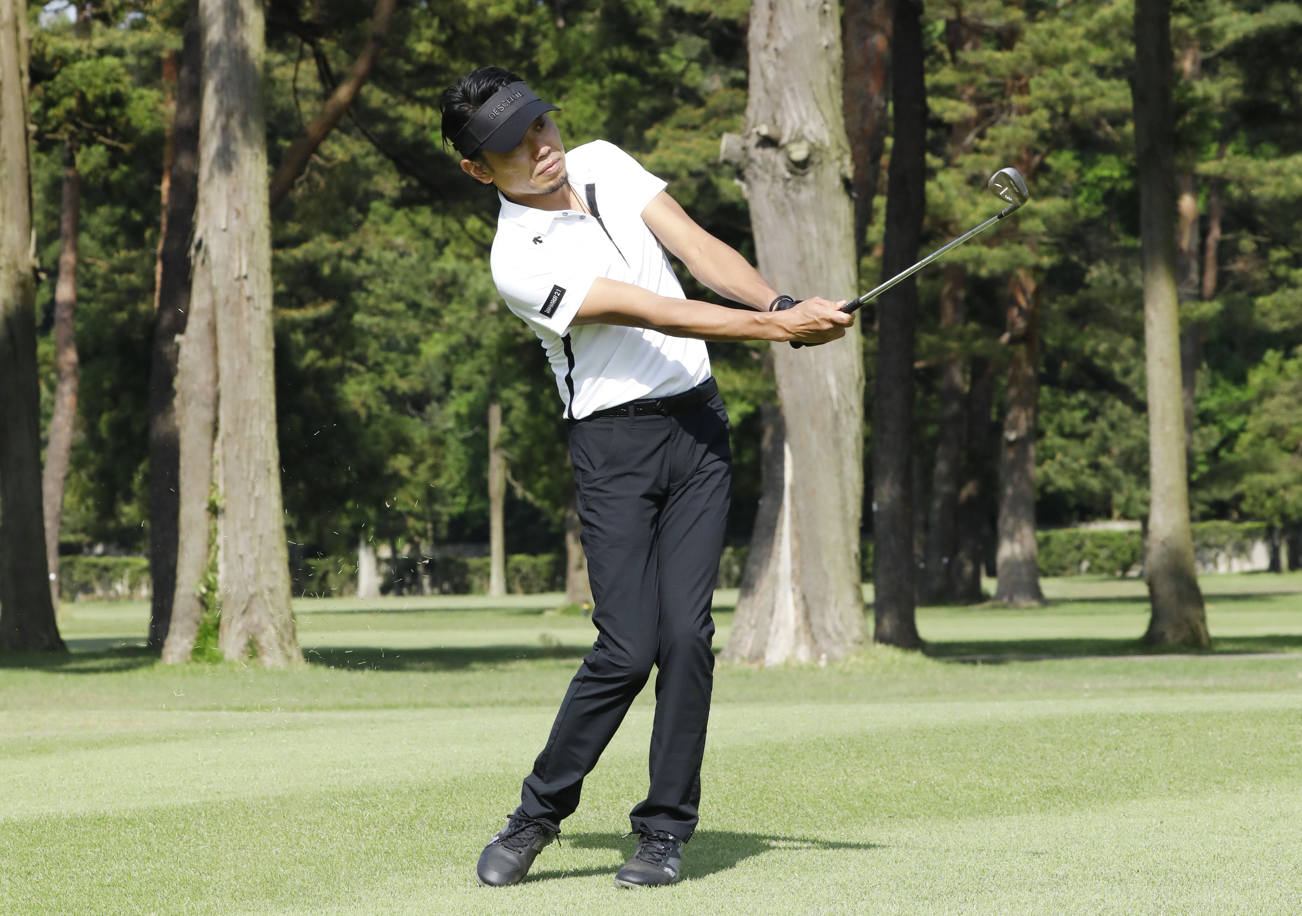 ゴルフ、基本、ハーフスイング、練習法、打ち方、谷将貴、TANIMASAKI、ゴルフレッスン、ゴルフスクール